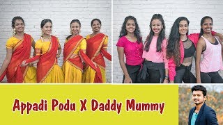 Appadi Podu x Daddy Mummy  Vijay  Team Naach Choreography [upl. by Pentheam782]