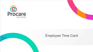 Employee Time Card [upl. by Ulita136]