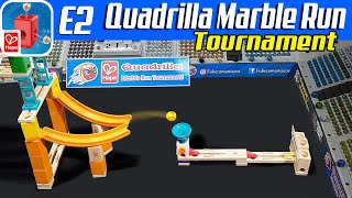 Quadrilla Marble Run JUMP E2  Tournament by Fubecas Marble Runs [upl. by Airdnat953]