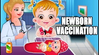 Baby Hazel Newborn Vaccination  Fun Game Videos By Baby Hazel Games [upl. by Mikah759]