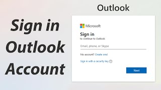 Outlook Login  wwwoutlookcom Account Login Help 2021  Microsoft Outlook Email Sign In [upl. by Arlette]