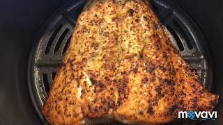 How to make Lemon Pepper Salmon in Air Fryer [upl. by Nylimaj176]