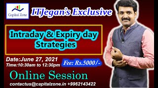 Exclusive ITJEGANs Intraday amp Expiry Day Strategies  Online Workshop FAQs [upl. by Khalid]