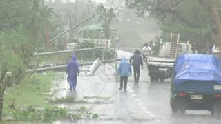 At least six dead as Typhoon Yutu hits Philippines [upl. by Skricki]