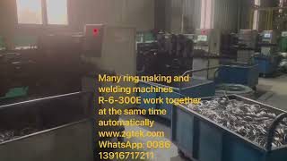 Steel wire ring making machines [upl. by Anniahs]