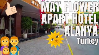 May Flower Apart Hotel 🇹🇷 Alanya Turkey [upl. by Asinet]