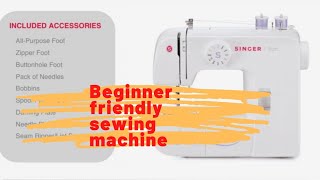 Beginner friendly sewing machine  singer start 1306 [upl. by Bergquist]