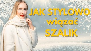 Stylowe sposoby na wiązanie szalika [upl. by Iggie180]