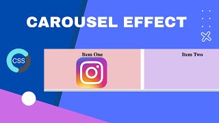 Create Carousel Effect  Scroll Snap CSS [upl. by Anelrahc]