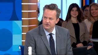 Matthew Perry opens up about The Kennedys  GMA [upl. by Amethist]