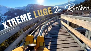 XTREME Luge in La Rosière 4K [upl. by Wendelina]