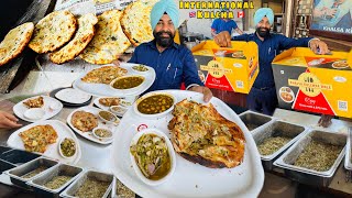 International Amritsari Kulcha  Khalsa Kulcha Amritsar  Amritsar Street Food  Amritsari Kulcha [upl. by Virgie]