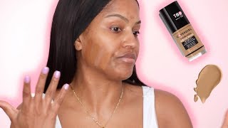 NEW Covergirl TruBlend Matte Made Foundation Review  Wear Test [upl. by Eibber]