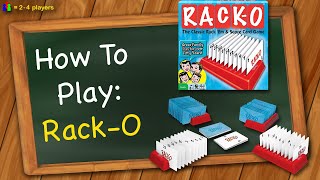 How to play RackO [upl. by Ignacia]