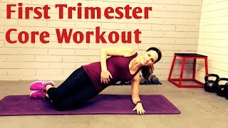 Easy and Safe First Trimester Pregnancy Exercises [upl. by Lemrej217]