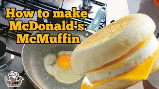 How to Make a McDonalds Egg McMuffin [upl. by Ayotyal948]