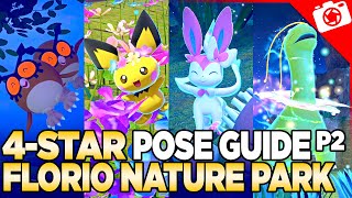 Florio Nature Park 4Star Pose Guide  New Pokemon Snap [upl. by Drawdesemaj]