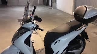 Honda SH 150 i 2019 start up and sound of engine [upl. by Atled]