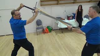 How To Use The Zweihander Montante Great Sword [upl. by Imekawulo]