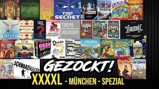 Gezockt XXXL München Spezial mit Stephan 31 Spiele 46 Partien 2 12 Stunden [upl. by Derry]