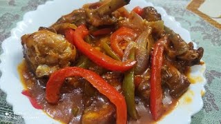 Easy Chicken Recipe With Bell Pepper and Onion [upl. by Berte529]