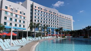 Universals Endless Summer Resort Surfside Inn amp Suites Detailed Tour  Full Grounds amp Room Tours [upl. by Jacquet]