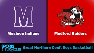 Mosinee  Medford  Great Northern Conference Boys Basketball [upl. by Amiaj]