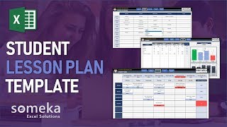 Student Study Plan Excel Template in Excel [upl. by Camus]