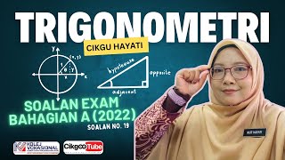 Trigonometri  SinTentangHipotenus maths trigonometry MatematikSVM cikgootube CikguHayati [upl. by Louisa27]