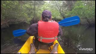 Extreme Kayaking Down the Cedar Creek Bayville NJ [upl. by Anaiviv]