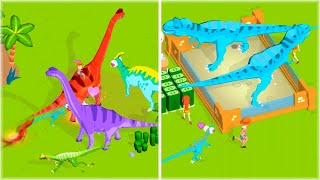 ALL DINOSAURS in Dino Park Game [upl. by Nnairahs]