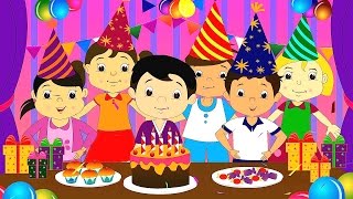 Happy Birthday Song  Happy Birthday Song For Children  Nursery Rhymes [upl. by Aisyle]