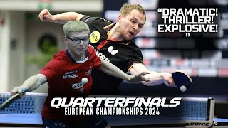 FULL MATCH  Felix Lebrun vs Benedikt Duda  2024 European Championships Quarterfinals [upl. by Neehsar861]