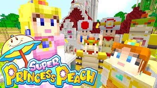 Minecraft  Super Mario Series  Super Princess Peach 323 [upl. by Aieki]