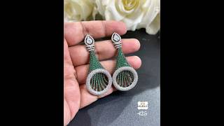 Ad earrings design earrings jewellery youtubeshorts shortvideo [upl. by Annawal63]