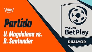 UNIÓN MAGDALENA VS REAL SANTANDER  TORNEO BETPLAY DIMAYOR 20242  FECHA 8 [upl. by Aeila934]