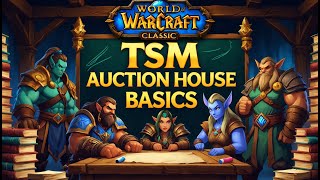 TSM4 Beginner Setup Guide  Wow Classic Auction House [upl. by Ahsitel]