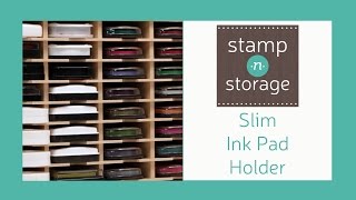 StampnStorage Slim Ink Pad Holders [upl. by Milurd]