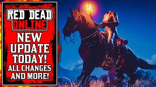 The NEW Red Dead Online Update Today RDR2 [upl. by Daveta]