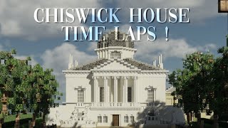 Chiswick House in minecraft  Minecraft Timelapes [upl. by Joycelin397]