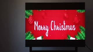 Christmas Ads on a LED Sign Captivating Displays in Full Color [upl. by Vasili]