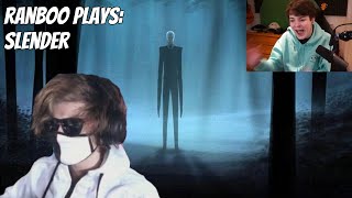 Ranboo gets so scared playing Slender with TUBBO 03242021 VOD [upl. by Akcirehs386]