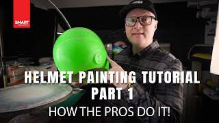 HELMET PAINTING TUTORIAL HOW THE PROS DO IT [upl. by Edgerton]