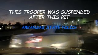 This Arkansas State Trooper Got Suspended after this PIT  Arkansas State Police [upl. by Orimisac]