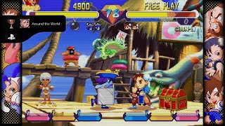 CAPCOM FIGHTING COLLECTION Around the World TrophyAchievement [upl. by Priestley322]