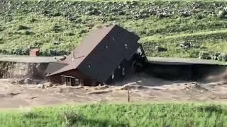 Yellowstone National Park Flooding [upl. by Joaquin]