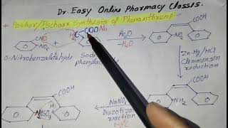 PosherPschorr synthesis of Phenanthrene Method of preparation of Phenanthrene Phenanthrene synthesi [upl. by Caton]