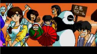 Ranma 12 White Orchid Serenade らんま12 白蘭愛歌 Sega Mega DriveMega CD [upl. by Keemahs164]