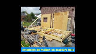 extension de maison en ossature bois [upl. by Biel646]