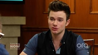 Chris Colfer on His Character in quotAb Fab The Moviequot  Larry King Now  OraTV [upl. by Sonia893]